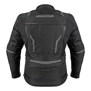 Nordcode Μπουφάν Μηχανής Adventure Evo 24 EN 17092 Ανδρικό 4 εποχών oversize Total black