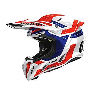 Κράνος Airoh Twist 3 Dynasty ECE 22.06 μπλε/κόκκινο gloss