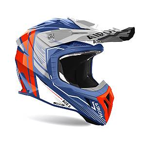 Κράνος Airoh Aviator Ace 2 Engine γαλάζιο gloss