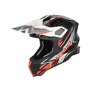 Κράνος Acerbis Airstrike-X 26905.446 μαύρο/πορτοκαλί/fluo
