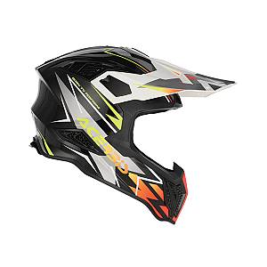 Κράνος Acerbis Airstrike-X 26905.446 μαύρο/πορτοκαλί/fluo