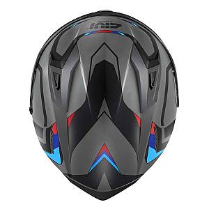 Κράνος Givi H50.8 Mach1 γκρι/μαύρο/κόκκινο