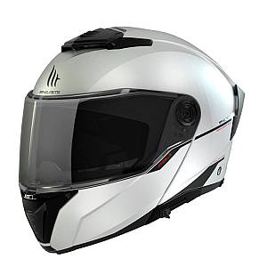 Κράνος MT Atom 2 SV άσπρο gloss Α0