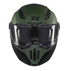 Κράνος AXXIS Ghostfighter Bitone C6 μαύρο/χακί ματ