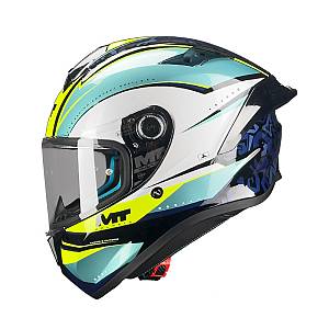 Κράνος MT Targo S Outside B6 μαύρο/fluo gloss