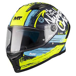 Κράνος MT Stinger 2 Junior Rocket C3 μπλε/fluo gloss