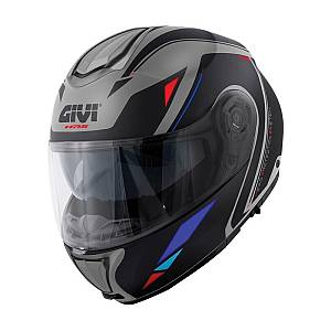 Κράνος Givi X26 Square grey/blue/red matt (Pinlock Included)