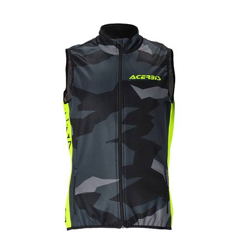 Γιλέκο Acerbis X-Wind softshell 23441.318 μαύρο/κίτρινο