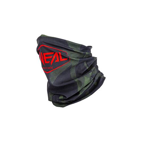 Φουλαρι TUBE ONeal Neckwarmer Covert μαύρο/πράσινο