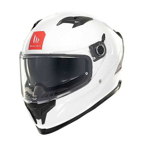 Κράνος MT Braker SV άσπρο pearl gloss A0