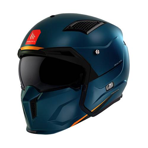 Κράνος MT Streetfighter SV S A7 μπλε ματ