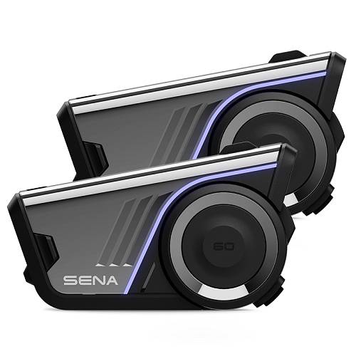 Sena 60S-01D Bluetooth 5.3 & Eνδ/νια Mesh 3.0 Intercom™ double
