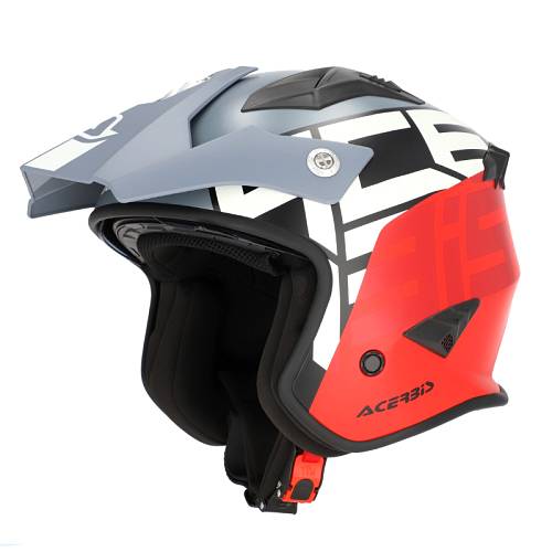Κράνος Acerbis Jet Aria 26602.295 γκρι/κόκκινο