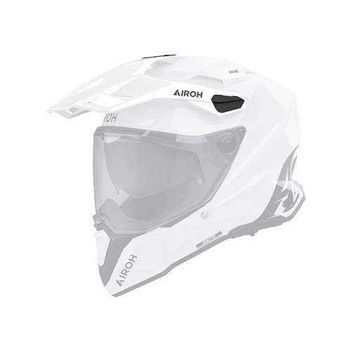 Γείσο Airoh Commander 2 άσπρο gloss