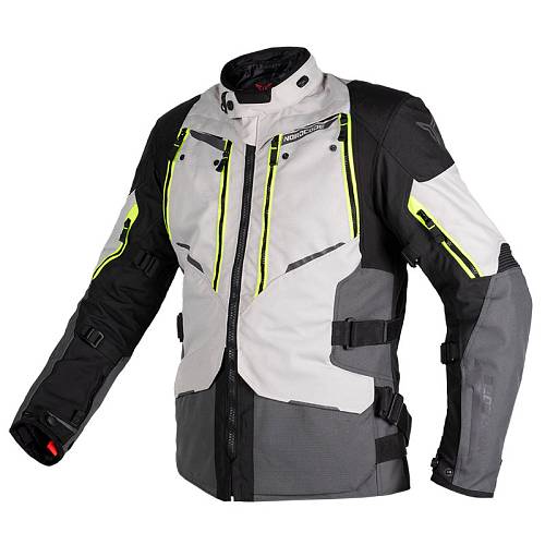Nordcode Μπουφάν Odyssey light grey/fluo