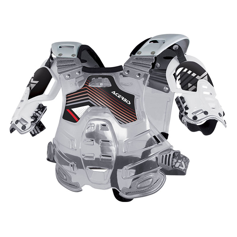 Θώρακας ACERBIS BOMBER 1534.357 άσπρο-διάφανο