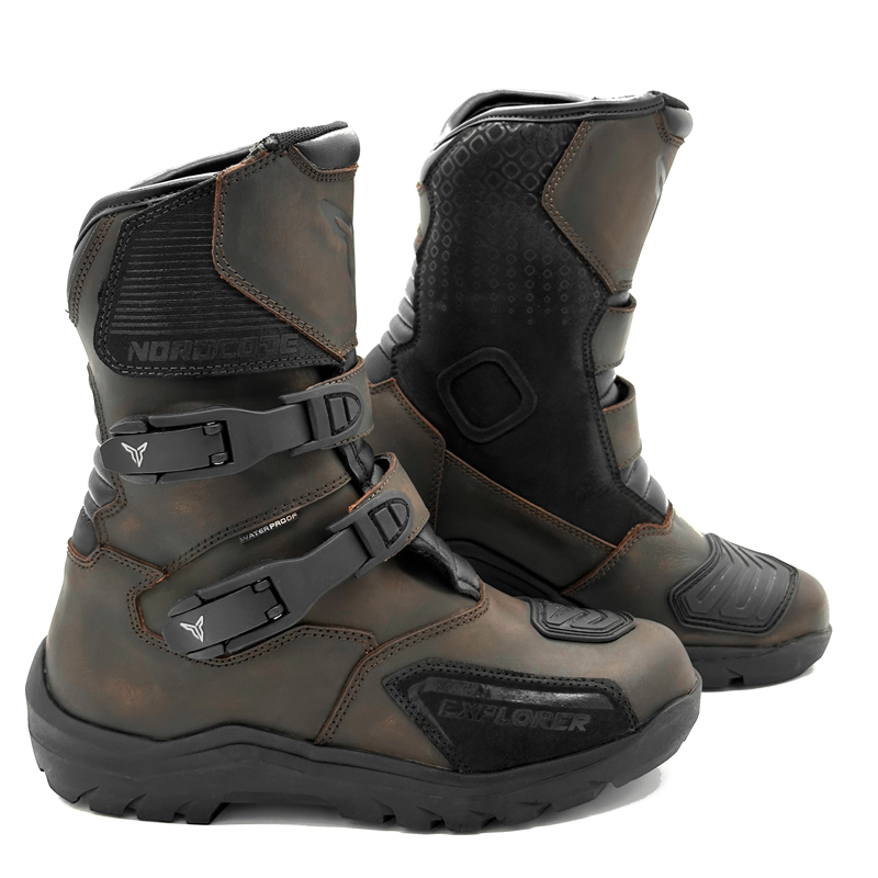 Μποτά δερμάτινη Nordcode Explorer WP EN 13634 καφέ