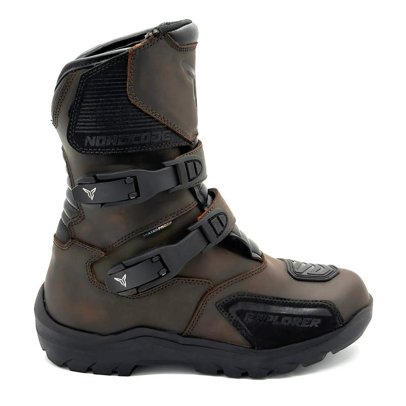 Μποτά δερμάτινη Nordcode Explorer WP EN 13634 καφέ