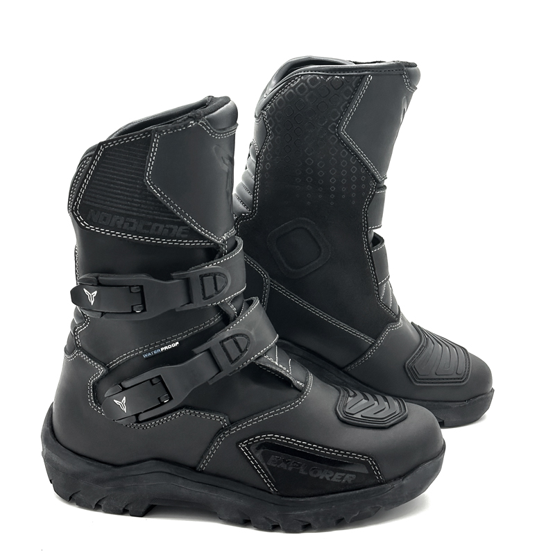 Μποτά δερμάτινη Nordcode Explorer WP EN 13634 μαύρο