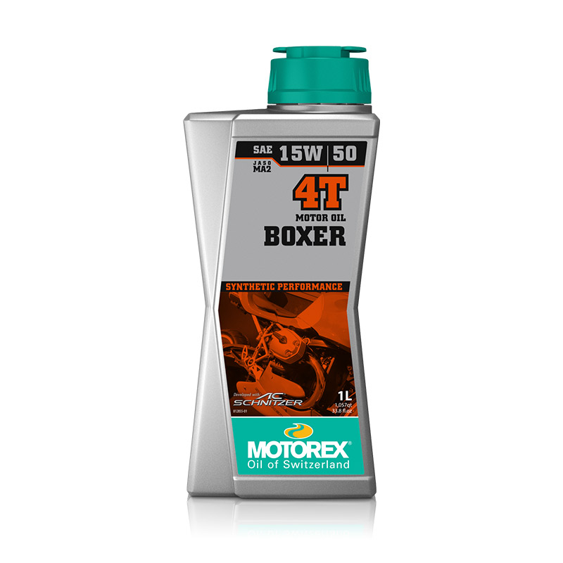 Λάδι 4T Boxer 15W/50 συνθετικό, 1 Lt Motorex