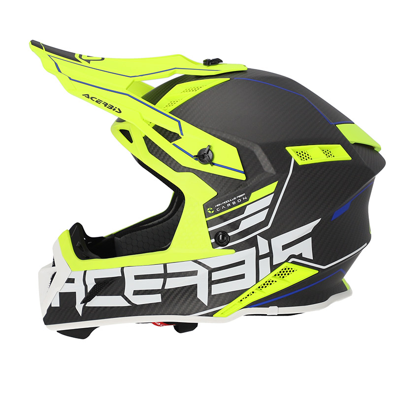 Κράνος Acerbis Steel Carbon 25047.457 μαύρο/fluo κίτρινο
