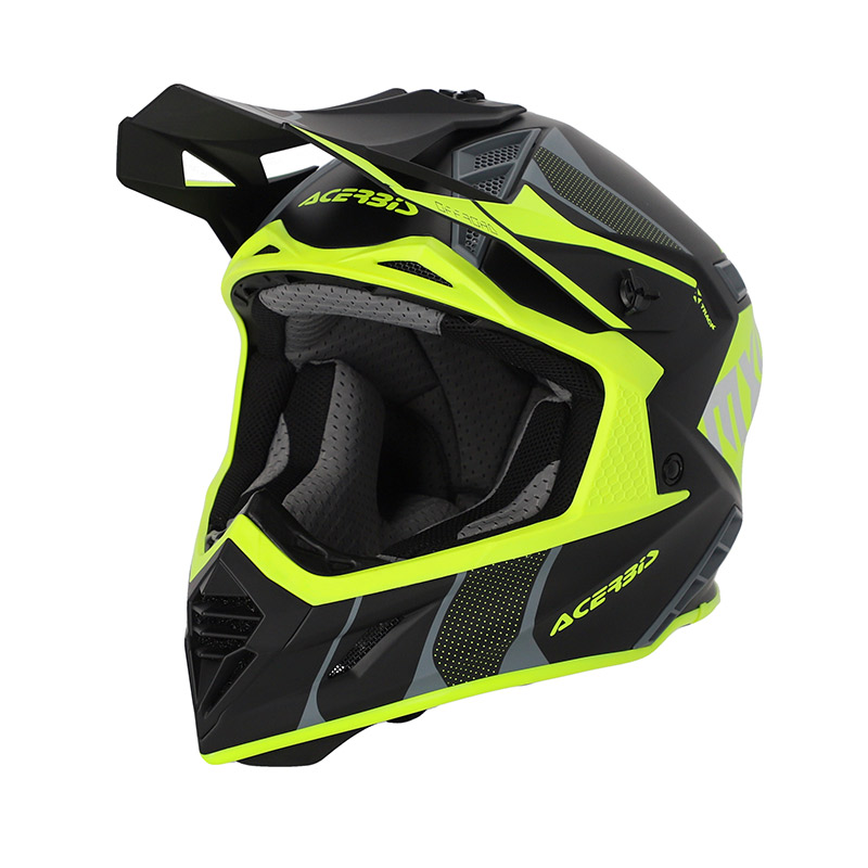 Κράνος Acerbis X-Track 25032.457 μαύρο/fluo κίτρινο