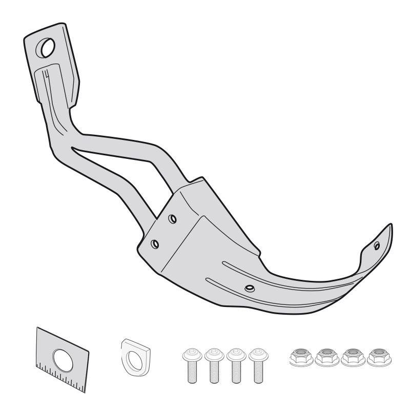 KIT RM01_ για  RM9350KIT X-Cape 64921 Morini  Givi