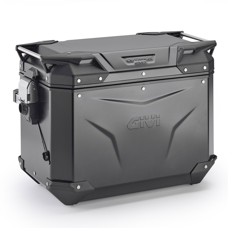 Βαλίτσα πλαϊνή Δεξιά 48 λίτρα OBKEV48BR trekker monokey χωρίς κλειδί + πιάστρα GIVI