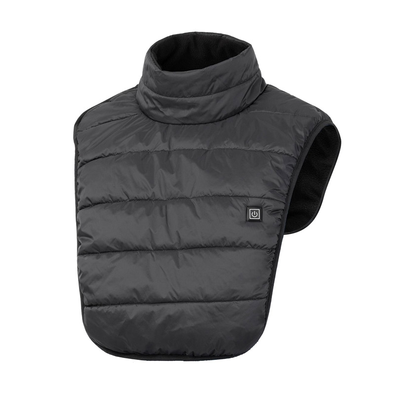 Προστασία λαιμού θερμαινόμενη Tucano Urbano Bibwarm fleece μαύρο
