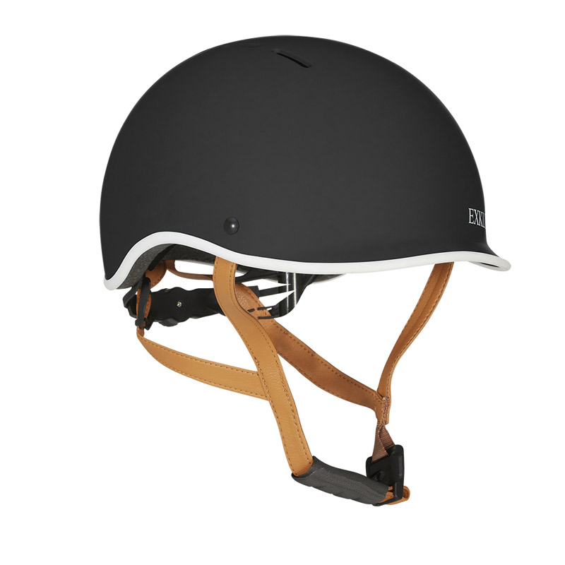 Kράνος Exklusiv E-scooter Pure μαύρο ματ