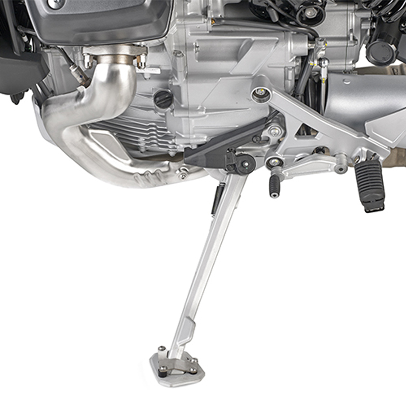Βάση αλουμινίου ES8208  πλαγιοστάτη_ STELVIO (2024) Moto Guzzi Givi