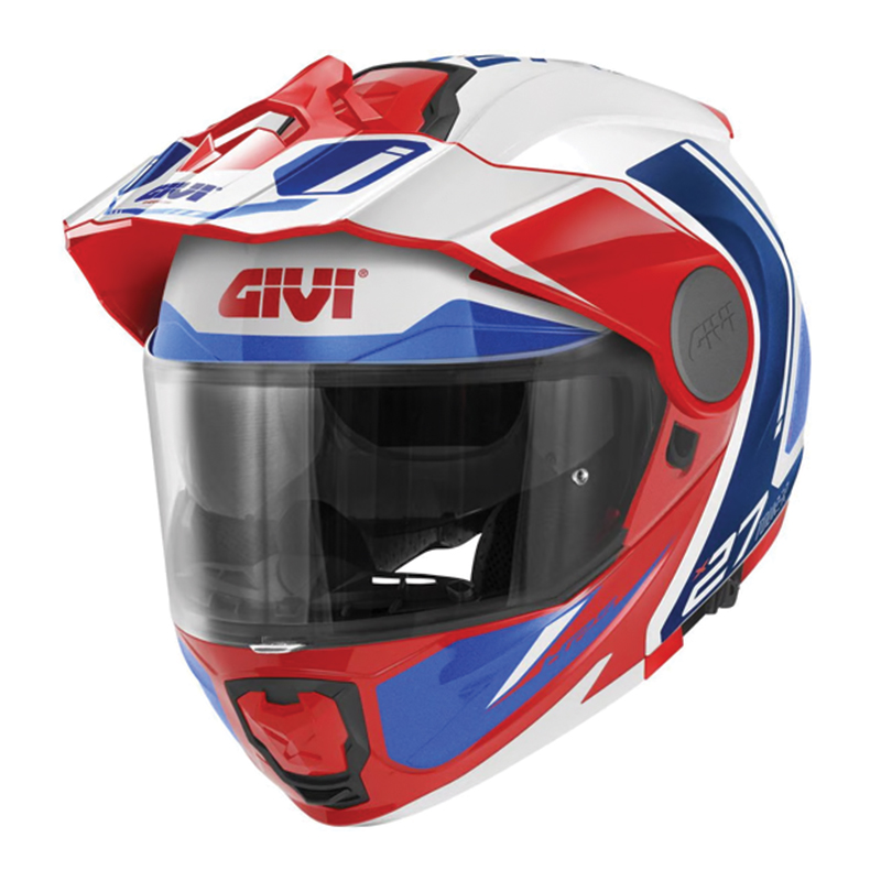 Κράνος Givi X27 Tourer άσπρο/μπλε/κόκκινο