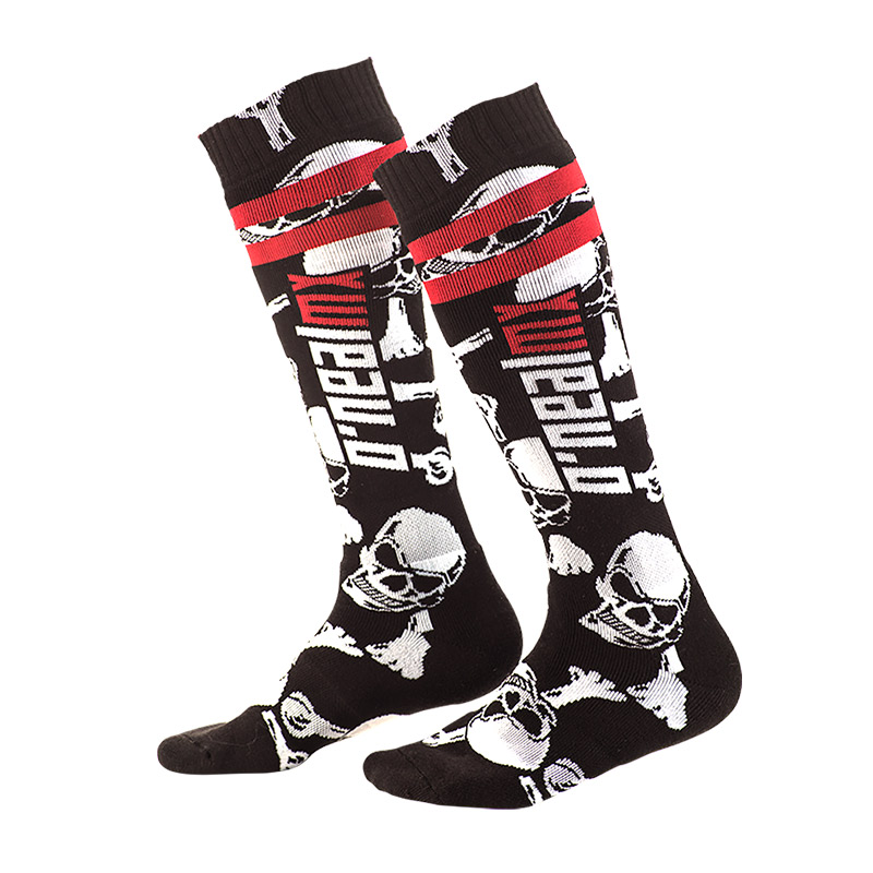 Κάλτσες ONeal Pro MX Crossbone μαύρο/άσπρο