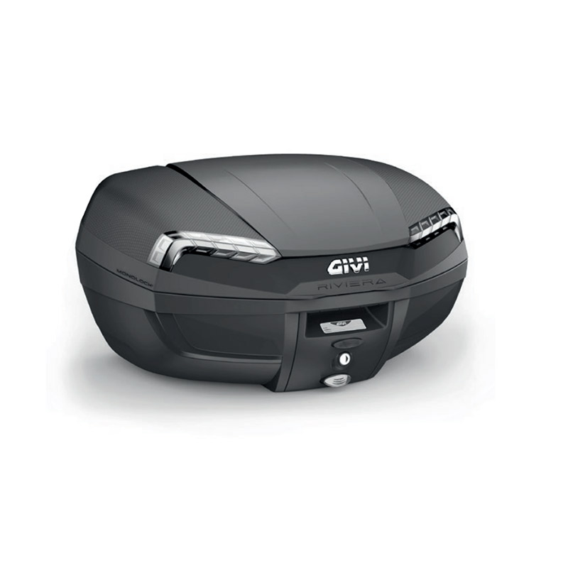 Βαλίτσα κεντρική Givi E46NT Riviera monolock 46ltr μαύρη