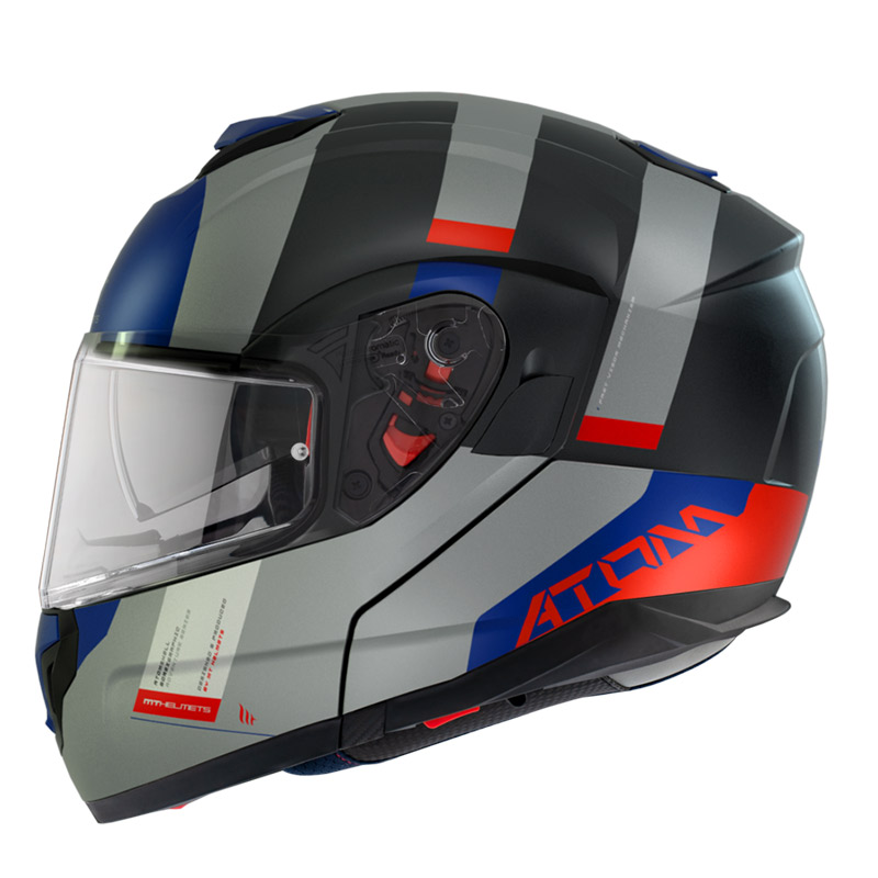 Κράνος MT Atom SV Gorex C12 Τιτάνιο matt