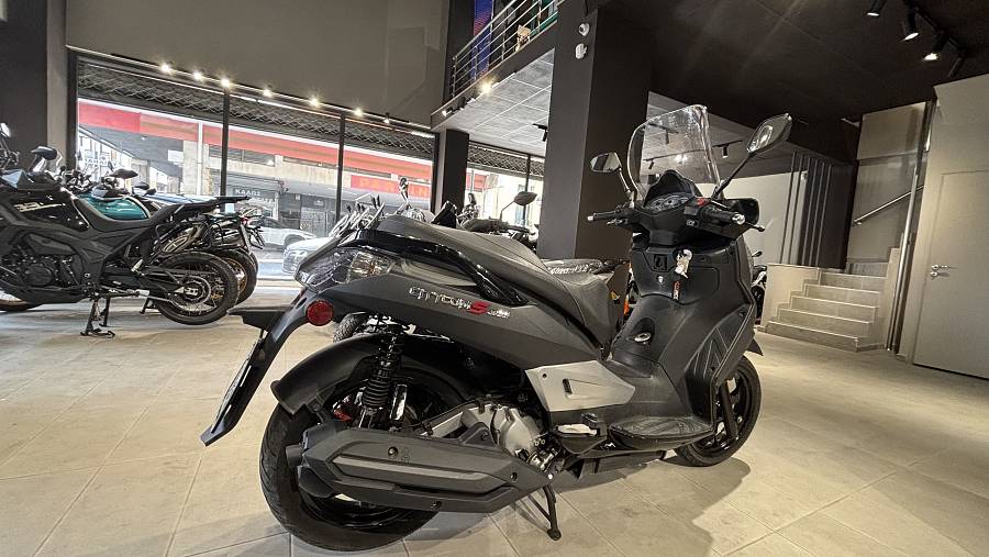 SYM CITYCOM 300i ΜΑΥΡΟ 07.2017