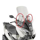 ΒΑΣΕΙΣ ΠΑΡΜΠΡΙΖ D6115KIT_X-Town 123-300'20  Kymco GIVI