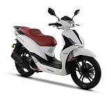 DAYTONA SYNERGY 125 WHITE (RED SEAT)
