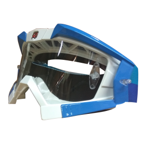 Μάσκα ARIETE Riding Crows 13950-C64 άσπρο μπλέ