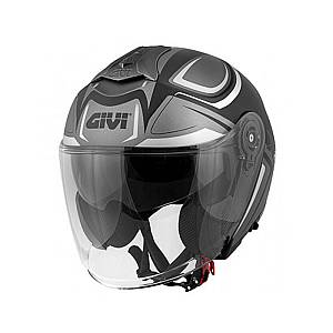 Κράνος Givi H12.3 Stratos Shade τιτάνιο/μαύρο/άσπρο ματ