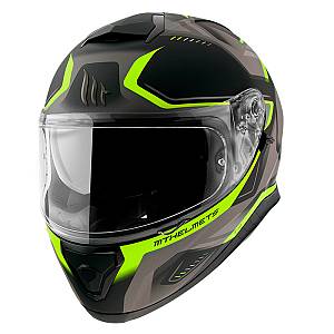 Κράνος MT Thunder 3 SV Turbine C3 μαύρο/fluo κίτρινο ματ