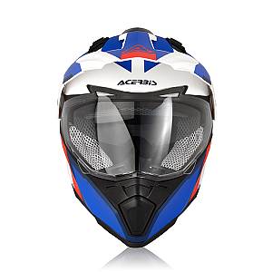 Κράνος Acerbis 22310.034 Flip FS-606 άσπρο/μπλε/κόκκινο
