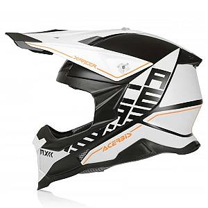 Κράνος Acerbis X-Racer VTR 23444.237 άσπρο/μαύρο