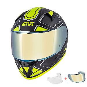 Κράνος Givi H50.6 Sport Deep τιτάνιο/κίτρινο