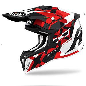 Κράνος Airoh Strycker XXX κόκκινο