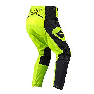 MX παντελόνι Oneal Element Racewear neon κίτρινο/μαύρο