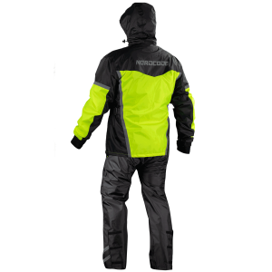 Αδιάβροχο σετ Nordcode Rainsuit Wave fluo/μαύρο