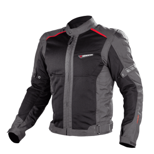 Nordcode Μπουφάν Μηχανής Fight Air Pro WP Ανδρικό  EN 17092 Καλοκαιρινό Σκούρο Γκρί