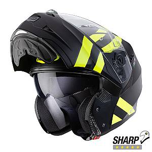 Κράνος Caberg Duke II Superlegend matt black-Yellow fluo