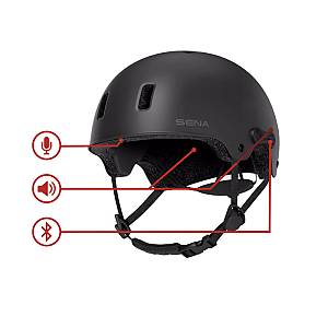 Κράνος Sena Multisport Rumba μαύρο ματ